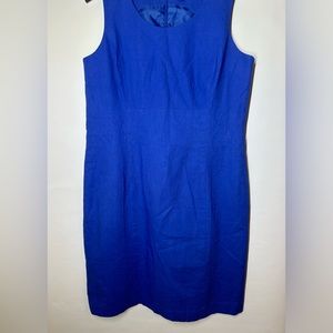 Metrostyle Cotton/Linen Dress NWOT. Sz. 14